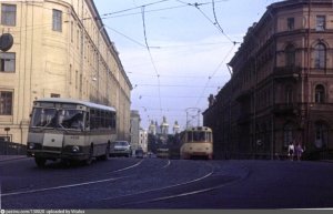 Улица Глинки от Поцелуева моста